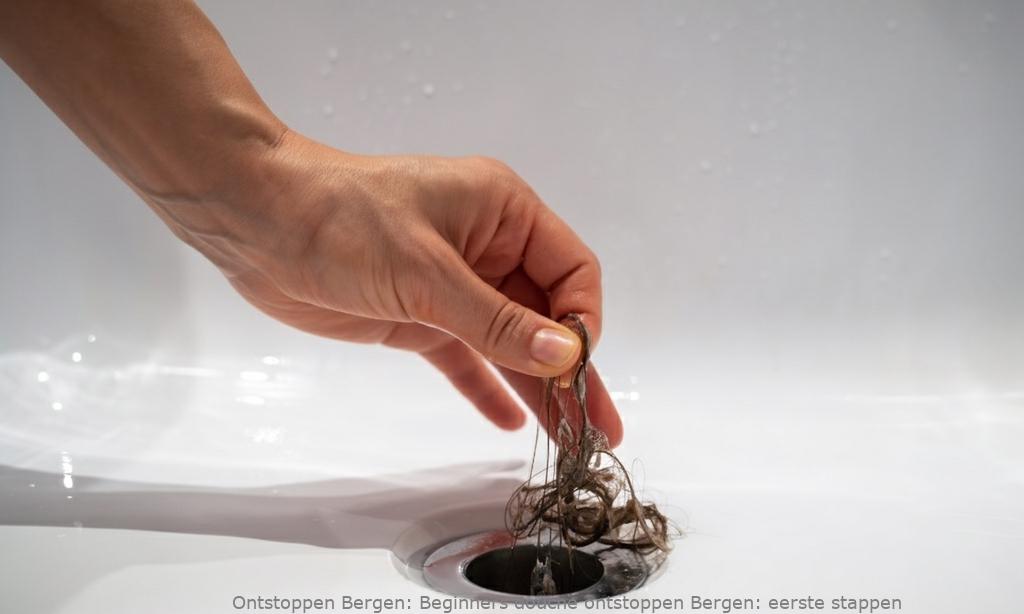 Beginners douche ontstoppen Bergen: eerste stappen