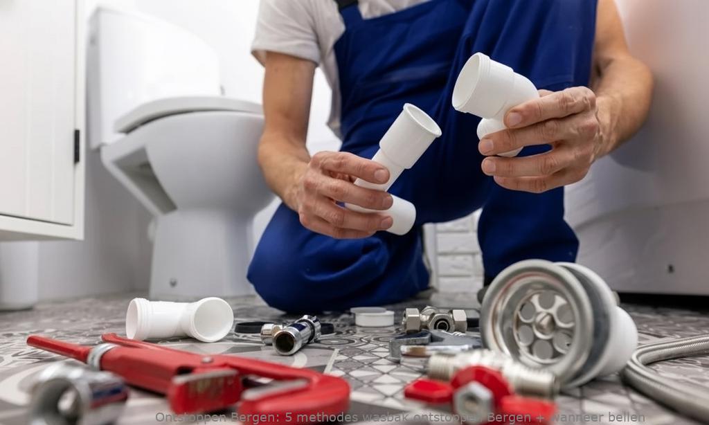 5 methodes wasbak ontstoppen Bergen + wanneer bellen