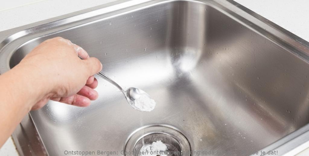 Gootsteen ontstoppen baking soda Bergen: Zo doe je dat!
