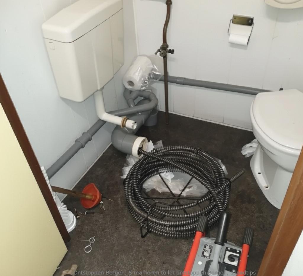 5 manieren toilet ontstoppen Bergen: spoedhulp tips