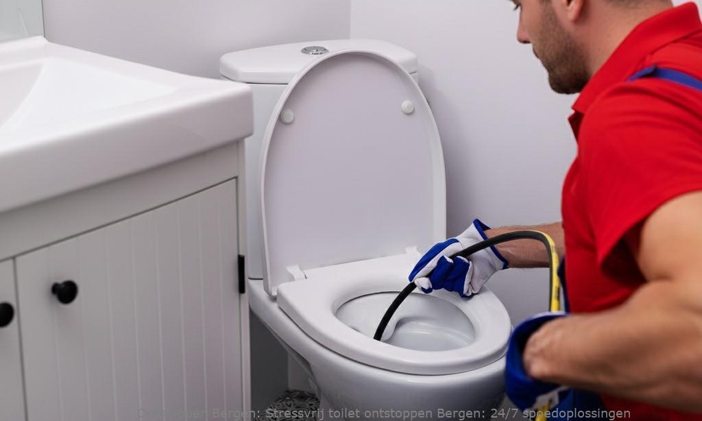 Stressvrij toilet ontstoppen Bergen: 24/7 spoedoplossingen